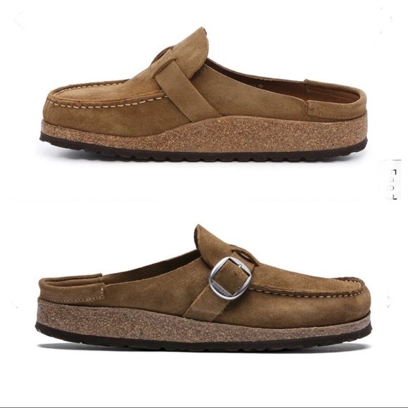 NWT Birkenstock Buckley Suede in Tea - Picture 5 of 16